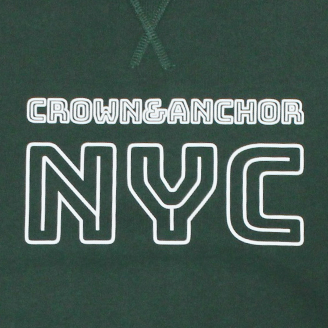 Crown&Anchor NYC "Inline" Sweatshirt (Forest Green)